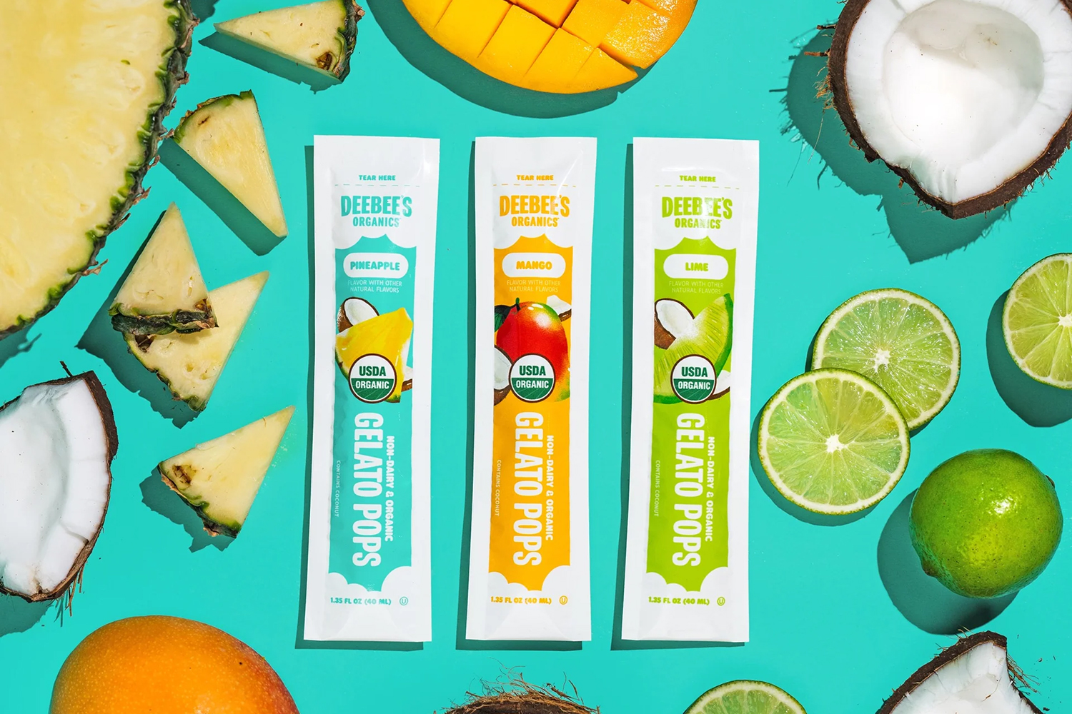 a selection of gelato pops