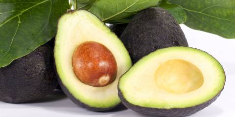 Avocado halves