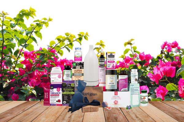 a massive collection of all-natural gifts for Mom